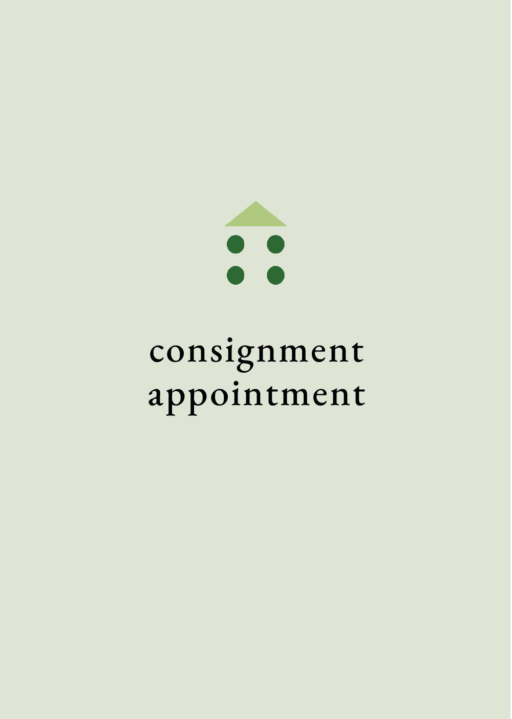 Consignment Appointment